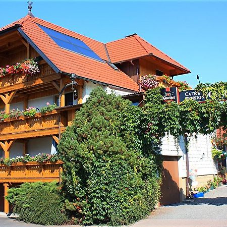 Cafe & Pension Carmen บรอทเทอร์โรเดอ ภายนอก รูปภาพ